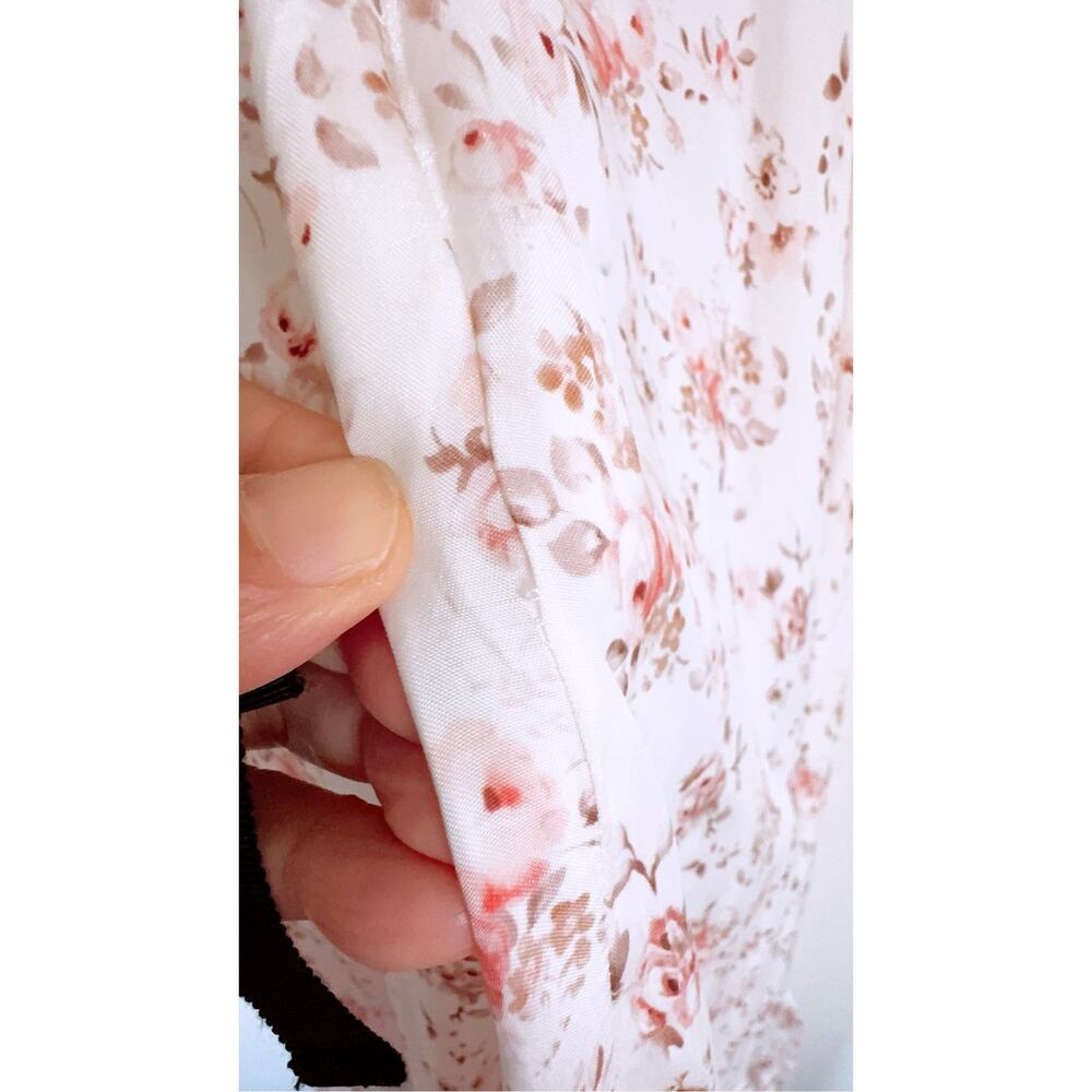Lug Von Siga Gabriella Floral Print Smocked Open-Back Midi Dress 34/US2 - Picture 12 of 12